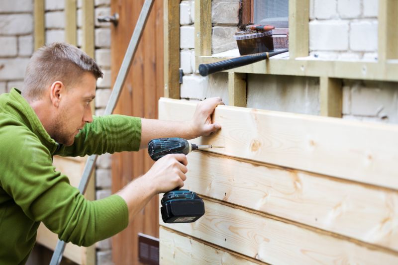 Outside Siding Installation