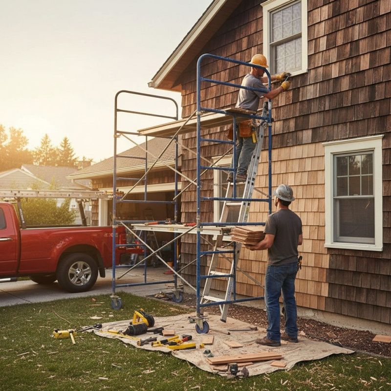 Outside Siding Installation