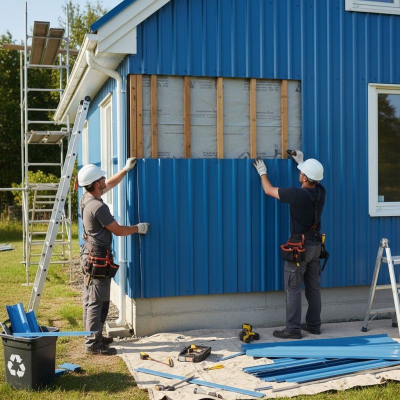 Outside Siding Installation