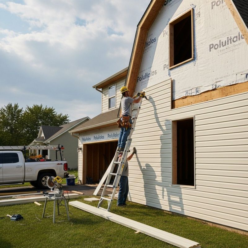 Outside Siding Installation